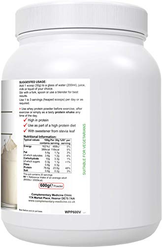 Complementary Supplements - BodyFuel Whey Protein Isolate & Concentrate Vanilla Flavour Complementary Supplements