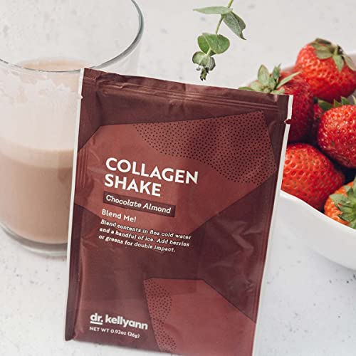 Dr. Kellyann Keto Chocolate Almond Shakes - 100% Grass Fed Collagen Protein by Bone Dr. Kellyann