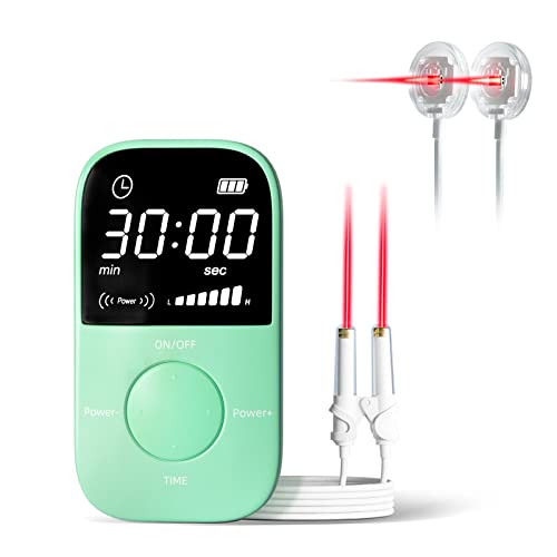 LASEPREHT Red Light Nasal Therapy Device, 650nm Red Light Device for Nose Sore Throat