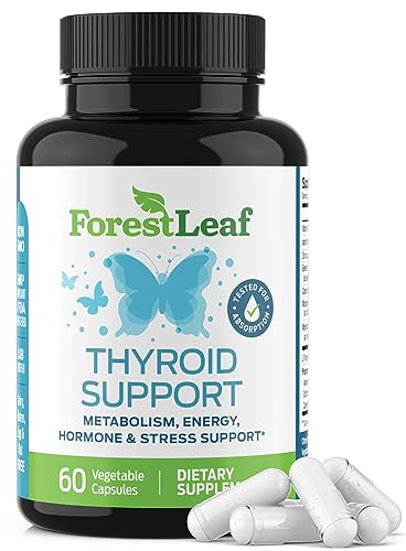 Thyroid Support for Women and Men with Iodine - Energy, 60 Vegetarian