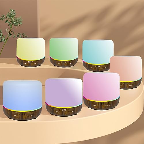 Scent Essential Oil Diffuser 2 Pack Max 200 ML Ultrasonic Cool Mist Humidifiers and Aromatherapy Otheya