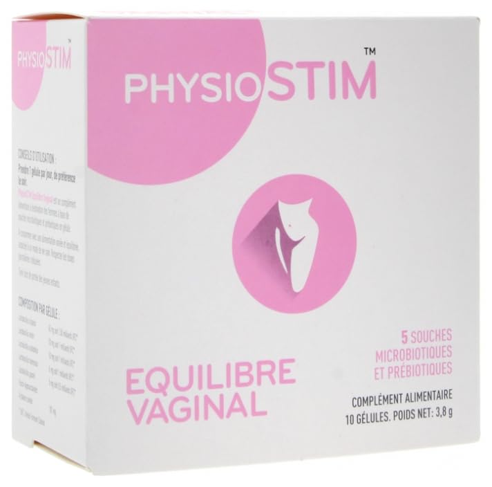Laboratoire Immubio Physiostim Vaginal Balance 10 Capsules