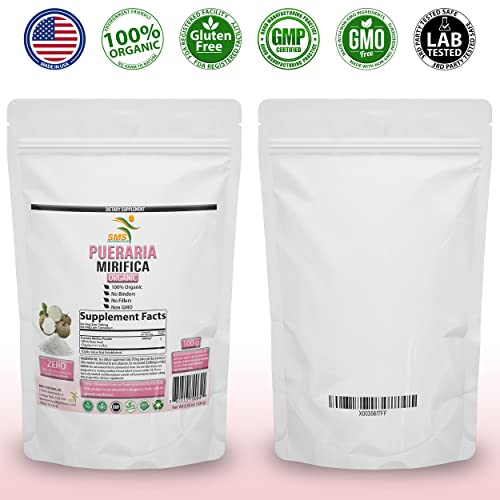 Potent Pueraria Mirifica White Kwao Krua Kao Powder, Promotes Natural Breast Enhancement SMSHEALTHPRODUCTS.com