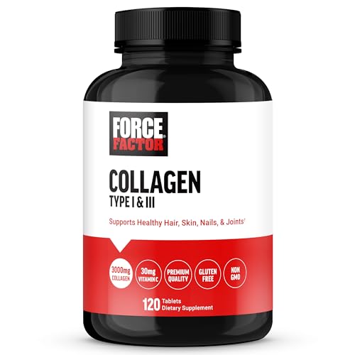 FORCE FACTOR Collagen Peptides, Collagen for Women and Men Made 