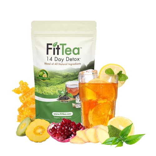 The ORIGINAL FitTea 14 Day Detox Tea for Weight Loss and Belly Fat - Detox Cleanse 