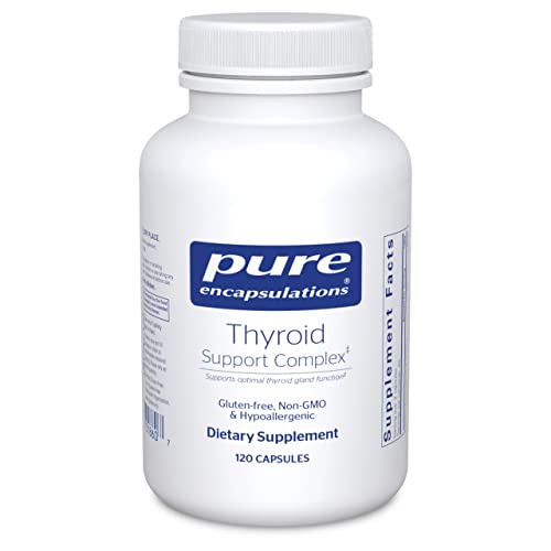 Pure Encapsulations Thyroid Support Complex - Hypoallergenic Supplement with Herbs 
