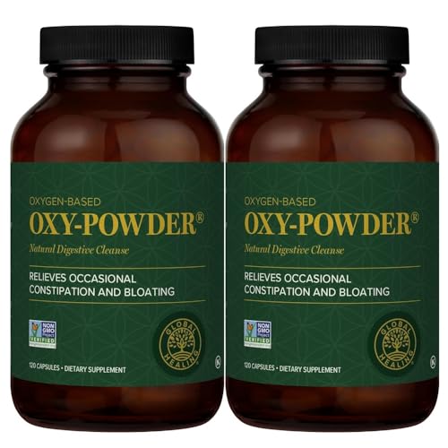 Global Healing Center Oxy-Powder Colon Cleanse Detox - Oxygen Based Safe and Natural