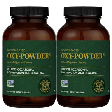 Global Healing Center Oxy-Powder Colon Cleanse Detox - Oxygen Based Safe and Natural