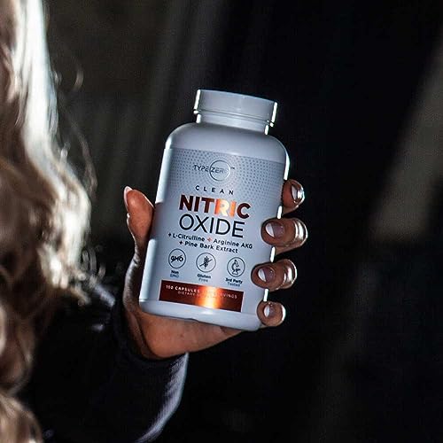 Type Zero Nitric Oxide 6X Booster, 150 Veggie Capsules - Natural Supplement - Beetroot