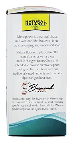 Natural Balance Ladies Choice Menopause Support | Hormone Balance Formula with PhytoEstrogens Natural Balance