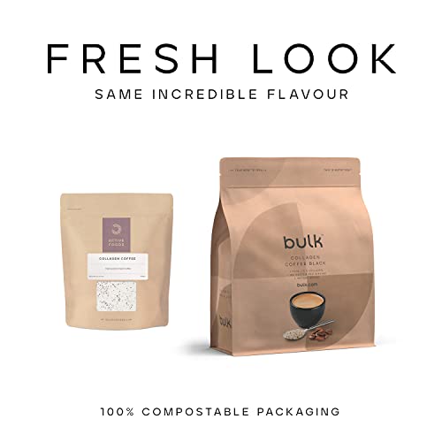 Bulk Collagen Coffee, High Protein, Black, 500 g Bulk