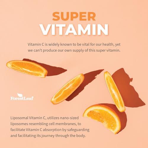 ForestLeaf Liposomal Vitamin C - Liposomal VIT C - 1000mg Capsules