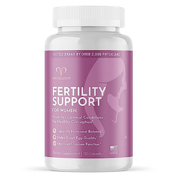 Fertility Supplement for Women with Prenatal Vitamins – Folic Acid, Iron, Vitamin C, D, B6, B12, Zinc