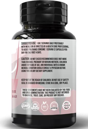 Breast Enhancement Pills and Estrogen Supplement for Women and Men – Breast Enlargement Pills Herbal Remedy