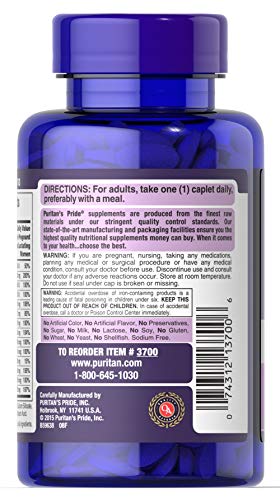 Puritan's Pride Prenatal Vitamins-100 Caplets Puritan's Pride