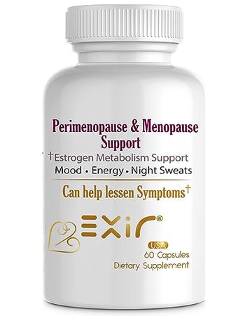 Exir Perimenopuase and Menopause Support Supplement for Women Relief, 60 Capsules