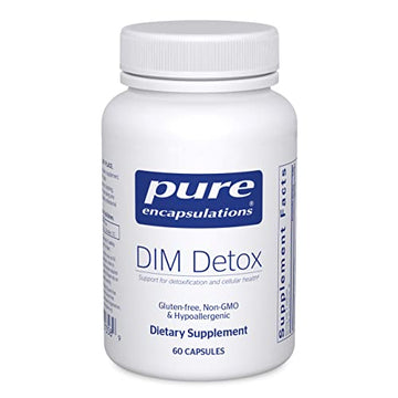 Pure Encapsulations DIM Detox | Supplement Support for Detoxification and Cellular 