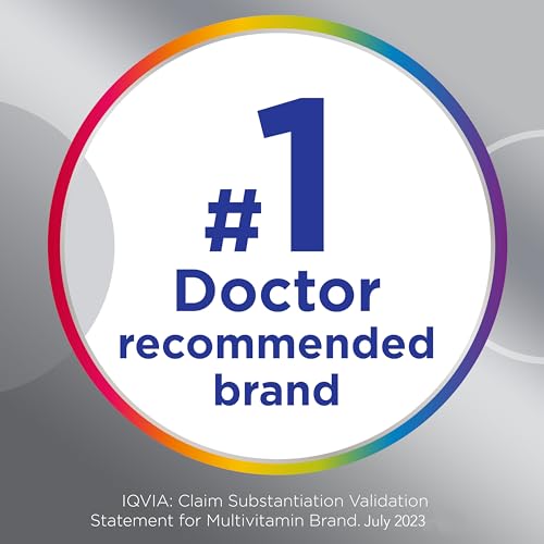 Centrum Silver Men's 50+ Multivitamin with Vitamin D3, B-Vitamins, Zinc for Memory Centrum