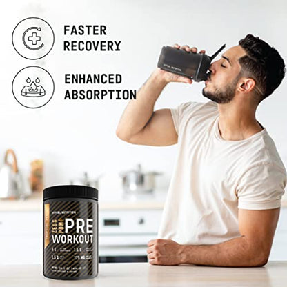Hyfuel Nutrition Zeus Pump Pre Workout - Pump Focus Energy Power - 3D Pump Breakthrough