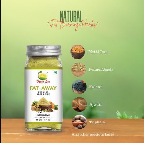 Dawn Lee Fat Away Natural Herbs Blends for Fat Cut, Weight Balancing Herbs Weight Loss Dawn Lee ( 18th Century Goodness )