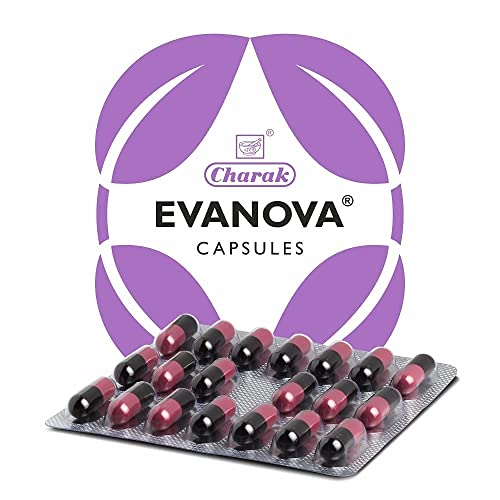 LOJII Evanova Capsule for Relief in menopausal Complaints Like hot Flashes, Night Sweats & Mood Swings