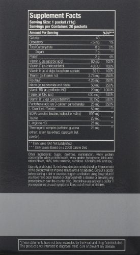 MenScience Androceuticals Pre-Workout Training Booster Formula, 0.4 oz