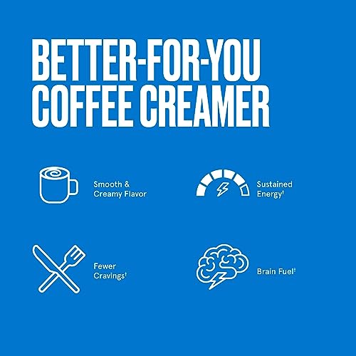 Bulletproof French Vanilla Creamer, 14.8 Ounces, Keto Coffee Creamer with MCT Oil Bulletproof