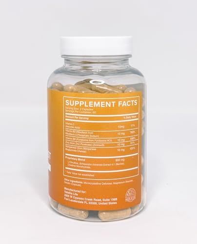 Vatellia Life Nitric Boost - Nitric Oxide for Blood Pressure Support, Natural Circulation & Heart Health Support - Supplement - 60 Day Supply
