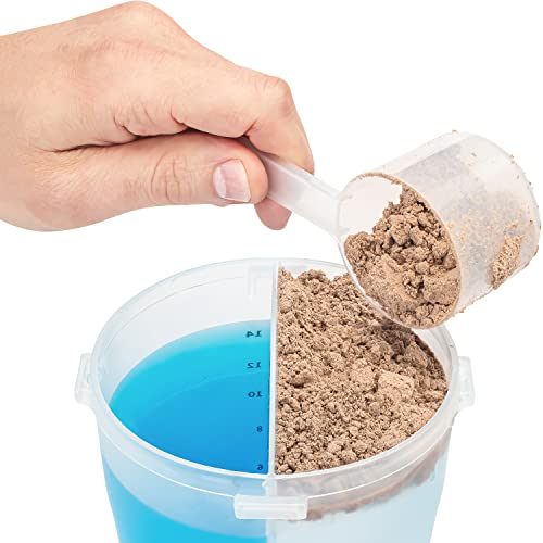 Hydra Cup - 32oz DualShaker Pro - Shaker Bottle Unlocked, Two Chamber Protein Cup Hydra Cup