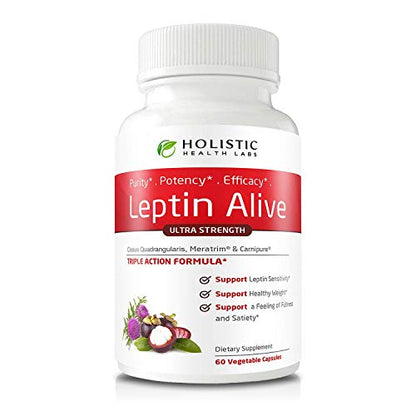 Holistic Health Labs Maximum Leptin Weight Management for Women, Extra Strength