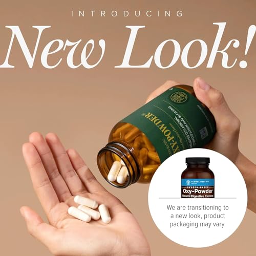 Global Healing Center Oxy-Powder Colon Cleanse Detox - Oxygen Based Safe and Natural