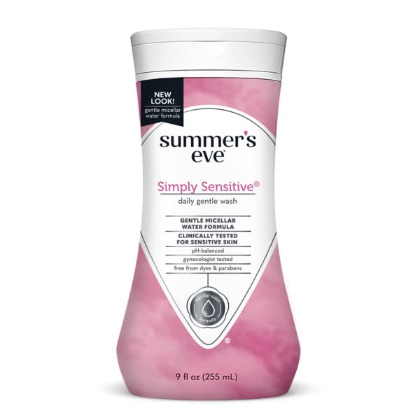 Summer's Eve Cleansing Wash, Simply Sensitive, 9 Fl Oz (Pack of 3) Summer's Eve