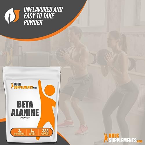 BULKSUPPLEMENTS.COM Beta Alanine Powder - Beta Alanine Pre Workout, Beta Alanine BULKSUPPLEMENTS.COM