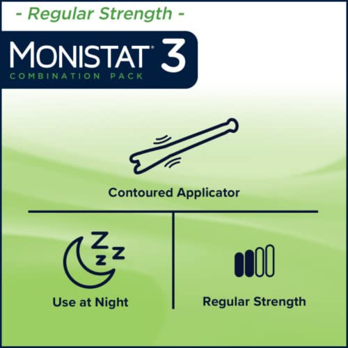 Monistat 3-Day Yeast Infection Treatment | Ovules + Itch Cream Monistat