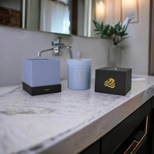 Vantage Venue - Premium Quality Wooden Wick Scented Candles | Aromatherapy Soy Wax Candle Vantage Venue