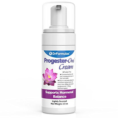 DrFormulas Progester-ONE Cream Bioidentical for Women | Menopause Relief Cream Progest