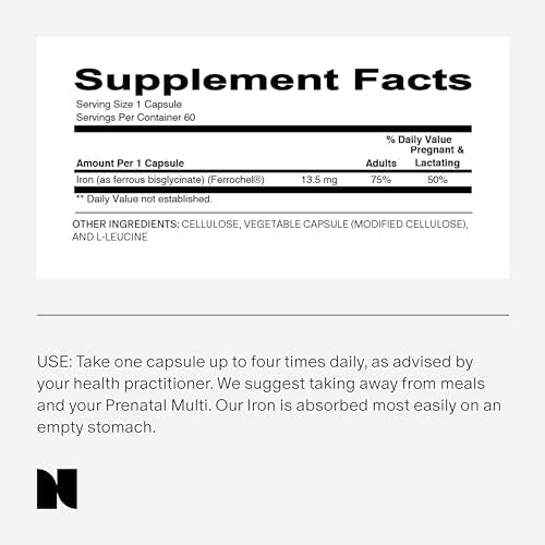 Needed. Iron for Prenatal, Pregnancy, Breastfeeding, Postpartum | Thyroid Function Needed.