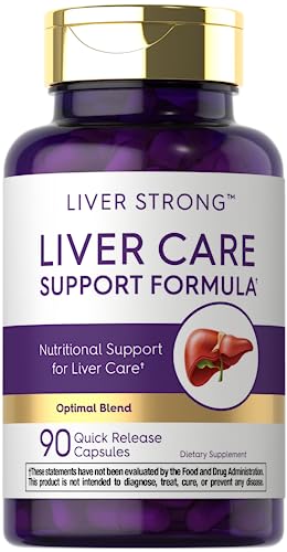 Carlyle Liver Support Supplement | 90 Capsules | Powerful Complex | Liver Care Formula