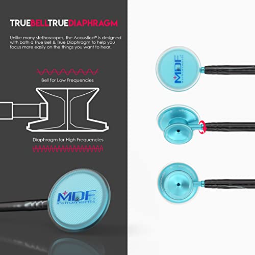 Engravable - MDF Acoustica Lightweight Personalized Custom Stethoscope MDF Instruments