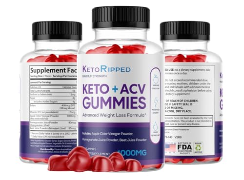 Keto Ripped Gummies, KetoRipped Gummies for Advanced Weight Loss, Keto Ripped ACV
