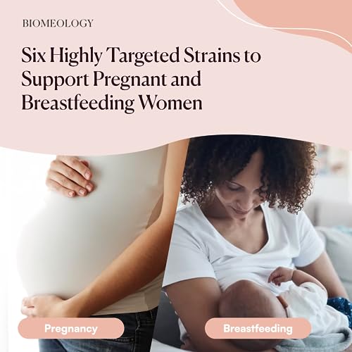 Biomeology Probiotics for Pregnancy, Postpartum, and Breastfeeding Biomeology