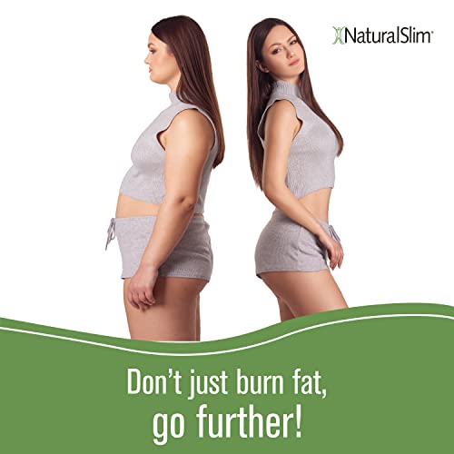 NaturalSlim NoctiBurn Night Fat Burning Support & Metabolism Support Supplements with Essentials NaturalSlim