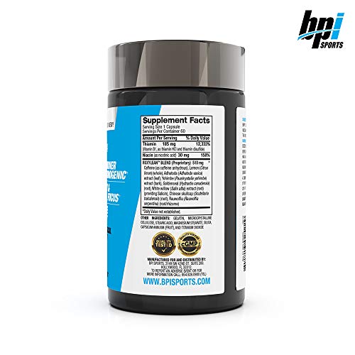 BPI Sports -Roxylean Extreme Fat Burner & Weight Loss Supplement, 60Count 
