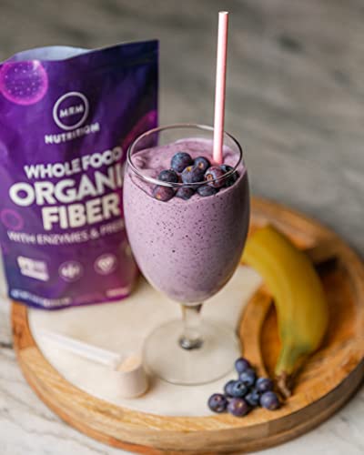 MRM Nutrition Whole Food Organic Fiber | with Enzymes + Prebiotics, 32 Servings