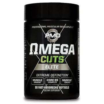 PMD Sports Omega Cuts Elite Fat Loss-Muscle Defining Formula - Omega Fatty Acids