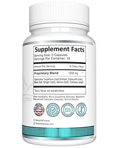 SWISSLIFE FOREVER Colon 15 Day Quick Cleanse, Advanced Gut Cleanse Detox, Improves SWISSLIFE FOREVER