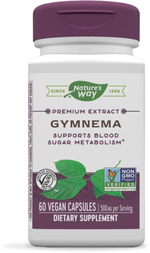 Nature's Way Gymnema Capsules, 500 mg per serving, 60 Count