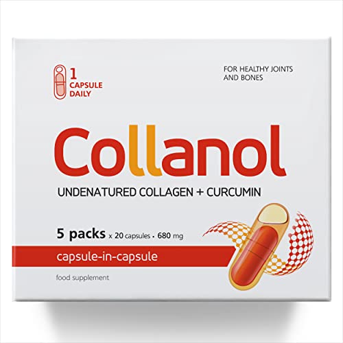 Collanol - Innovation in The Care of Healthy Joints - Liquid Formula in a Double Capsule 3D Collagen Collanol