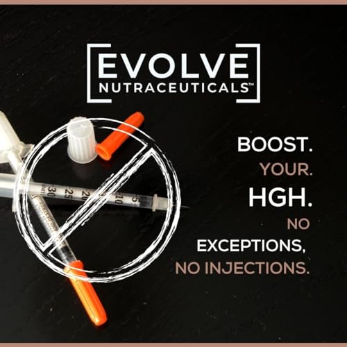 Evolve Nutraceuticals HGH Booster (150 Count) Anti-Aging, Increase Stamina and Energy