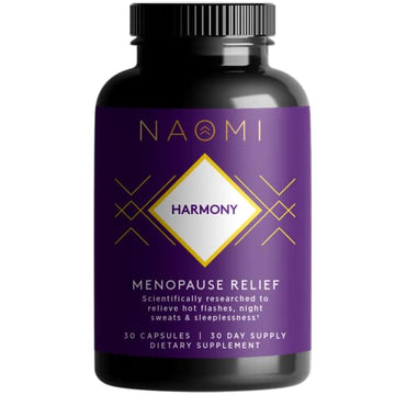 NAOMI Harmony - Menopause Relief, Balance Hormones, Natural Support for Hot Flashes - Menopause